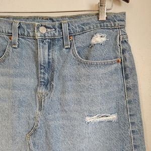 Levi Strauss Denim Skirt Sz 30